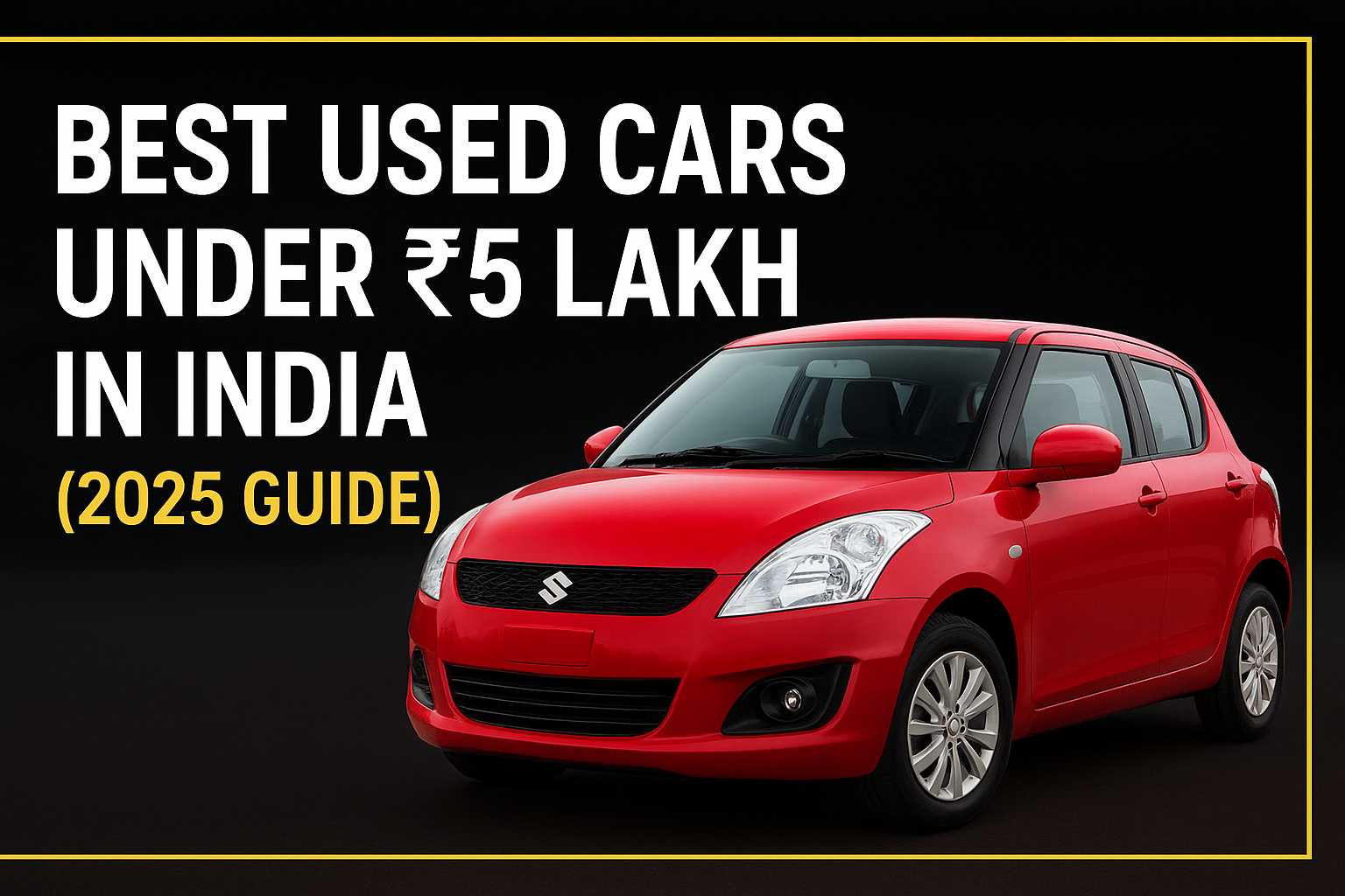 best used cars under ₹5 lakh